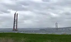 منظر من الجانب الأوروبي إلى الجانب الآسيوي ، مارس 2020