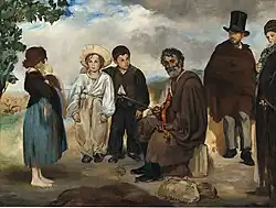 إدوارد مانيه, The Old Musician, 1862