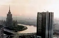 الفندق من الأعلى عام 1970