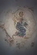 الصعود. جزء من اللوحة الجدارية للقبة