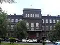 مبنى من القرن التاسع عشر YSU على 52 Abovyan ، موطن كلية اللاهوت ، كلية التاريخ وكلية الاقتصاد والإدارة