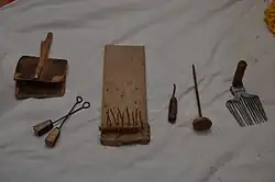 أدوات الصوف التقليدية