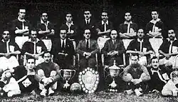 فريق النادي الأهلي بطل الكأس السلطانية 1926.