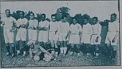 فريق النادي الأهلي بطل الكأس السلطانية 1929.