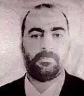 صورة نشرتها الداخلية العراقية أواخر يناير 2014 للبغدادي.