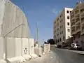 الجدار العنصري في بيت لحم