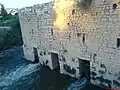 الجزء الخلفي من طاحونة أبو عابد في كازو.