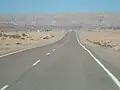 الطريق إلى سانت كاترين من مفرق الطرق المؤدي إلى سانت كاترين ودهب ونويبع