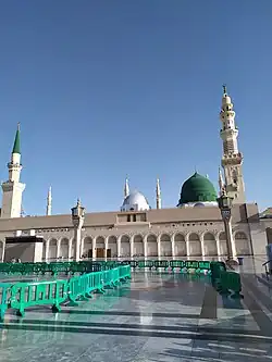 المسجد النبوي في المدينة