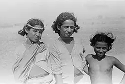 فتيان من قبيلة النواشرة في القنفذة عام 1946م