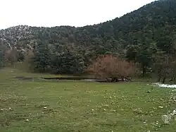 بُحيرة الدائرة المركزية، بالقُربِ من عَينْ هَرْهَارْ.