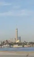 البرج مع النيل