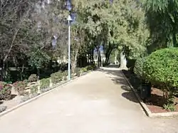 جزء من حديقة جنان السبيل بمدينة فاس