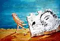 ألوان زيتية واحبار. تعبر عن أحلام اليافعين عبر مسيرة تحقيق طموحاتهم. سنة العمل: 1990 م