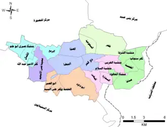 خريطة المركز