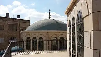 من داخل مسجد الشيخ علي البكاء