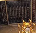 زخرفة السقف بمسجد السيدة زينب بالقاهرة.