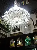 زخرفة بضريح السيدة زينب بالقاهرة.