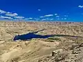 سد الموجب بين الكرك ومأدبا.