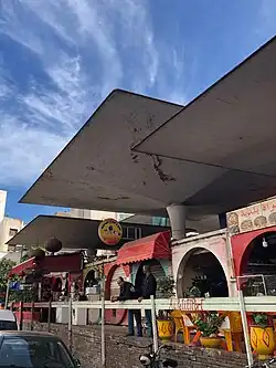 جان فرنسوا زيفاكو market on Agadir Street (1972).