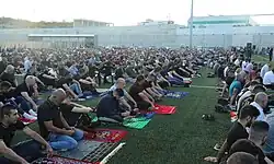 صلاة عيد الأضحى في جت المثلث