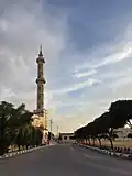 أحد المساجد في المنطقة.