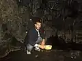 صورة من داخل غار الخلوث