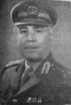 رئيس المحكمة العقيد فاضل عباس المهداوي عام 1959