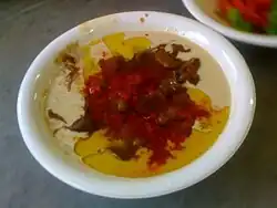 فول مدمّس حلبي