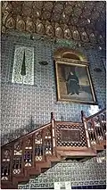 السلم الخشبي بسراي الإقامة