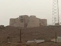 إحدى واجهات القلعة