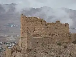 قلعة الكرك البرج الجنوبي.