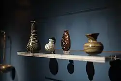 قوارير العطور الزجاجية تظهر ثراء حضارة الفاو