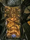 سقف الكاتدرائية المزخرف