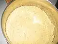 كسكس في مرحلة الطهو