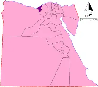 الموقع في جمهورية مصر العربية