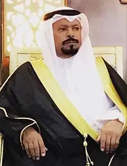 محمد بن مفرج بن عاصي بن مفرج المسيلم احد شيوخ الرشايدة بالكويت والمتوفي عام 1439 هـ