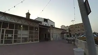 واجهة إحدى مساجد قلعة القطيف.