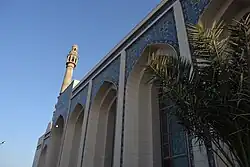 صورة لجزء جانبي من المسجد