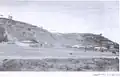 بقايا البيوت المهدمة