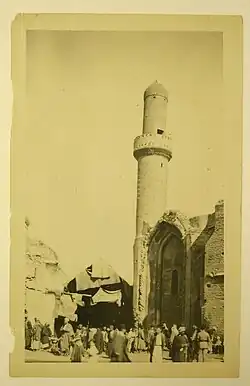 منارة جامع مرجان عام 1916