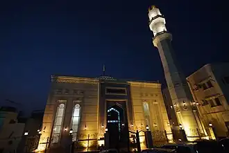 منظر ليلي للواجهة الجنوبية
