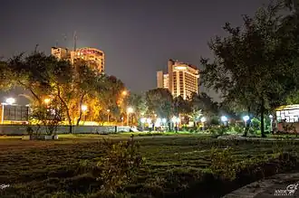 حدائق أبو نؤاس على نهر دجلة.