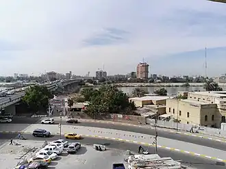 نهر دجلة وجسر السنك