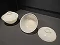 19th-century gaiwans carved from nephrite jade