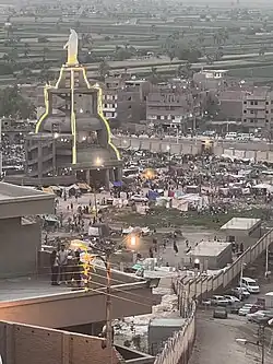 تمثال العذراء بدير درنكة، أسيوط.