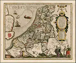 ليو بلجيكوس by Kaerius (vd Keere), 1617