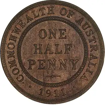 1911-Australian-Halfpenny-Reverse
