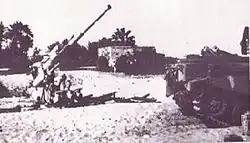 مدفع مصري مضاد للطائرات.