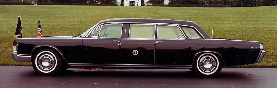 1969 Lincoln Continental limousine